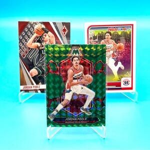 🔥Jordan Poole Lot! 🔥Green Mosaic Prizm + Phoenix & Haunted Hoops Insert! 🤯